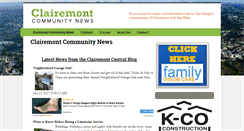 Desktop Screenshot of clairemont.com
