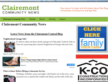 Tablet Screenshot of clairemont.com